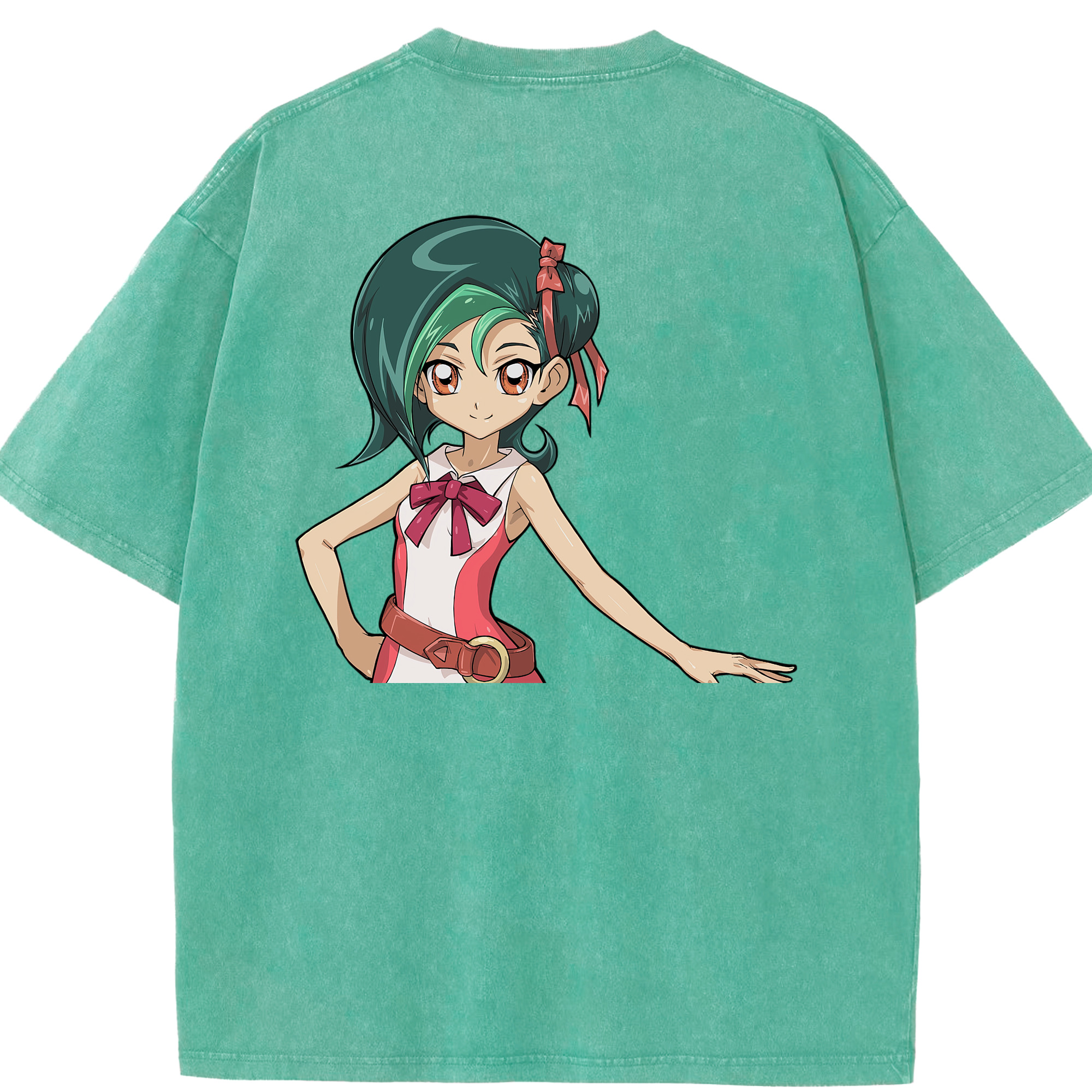 （画像用） 遊☆戯☆王 Yu-Gi-Oh! 綿100% ヴィンテージ風 半袖Tシャツ（背面プリント）